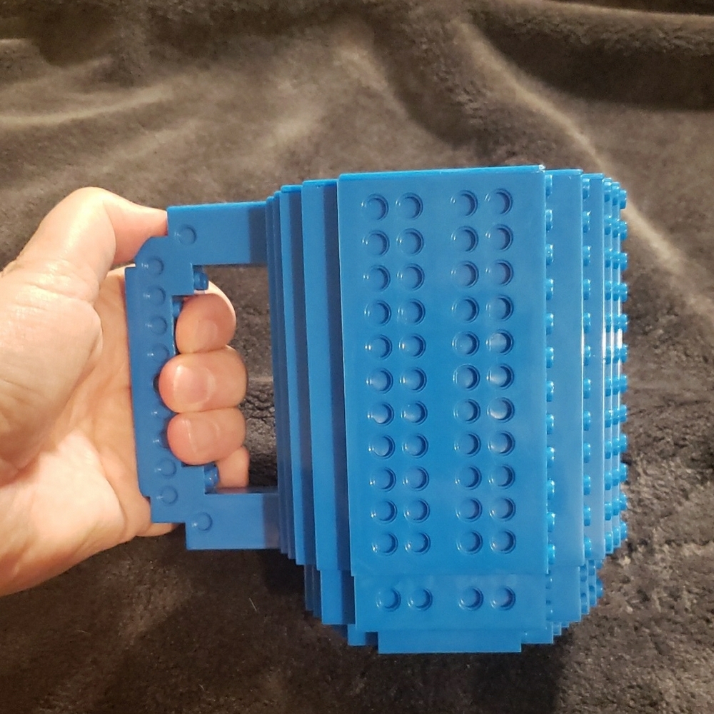 Blue Building Block Mug - Picture 7 of 7